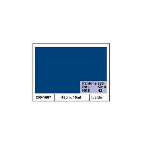 plastica adesiva dc-fix 45cm x 15mt blu 116 lucido - Foto 1