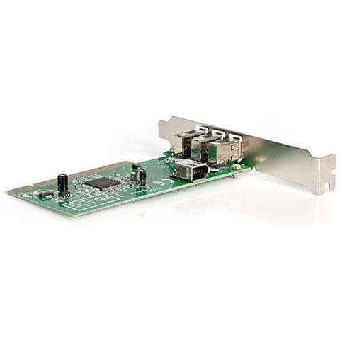 Scheda adattatore FireWire 1394a PCI a 4 porte - 1 interna 3 esterne - Foto 2
