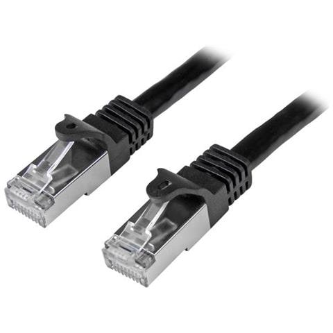 Cavo di rete Cat6 Ethernet Gigabit - Cavo Patch RJ45 SFTP da 3 m - Nero - Foto 1