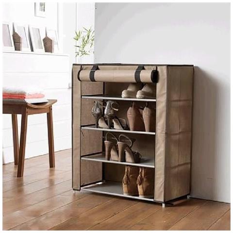 Armadio Scarpiera Portascarpe A 4 Livelli - Oxford - Foto 4