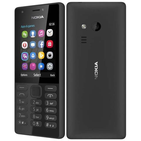 216 Dual Sim Display 2.4" Micro SD Bluetooth Fotocamera Colore Nero - Europa - Foto 6