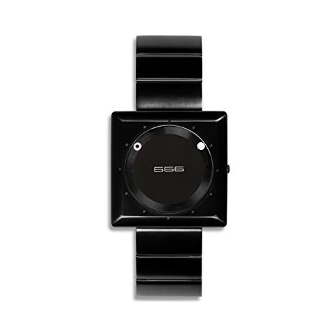 666Barcelona Orologio Analogico Quarzo Unisex Adulto con Cinturino in Acciaio Inox 666-064 - Foto 4