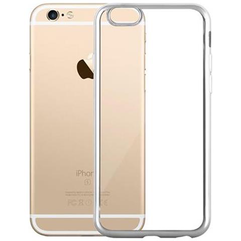 Custodia Compatibile Con Apple Iphone 6 / Iphone 6s In Argento Cromato - Coperchio Protettivo In Silicone Tpu Flessibile - Foto 6