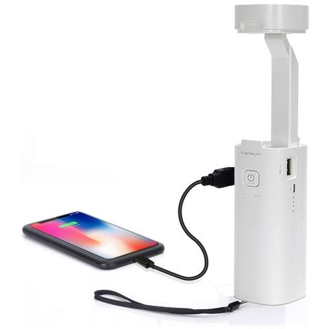 Lampada Led Da Tavolo 4in1 Dimmerabile Powerbank Poggia Smartphone 3 W - Foto 2