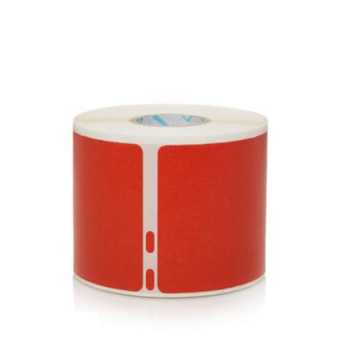 Versand-Etiketten 54 x 101 mm 220 St. schwarz-rot - Foto 2