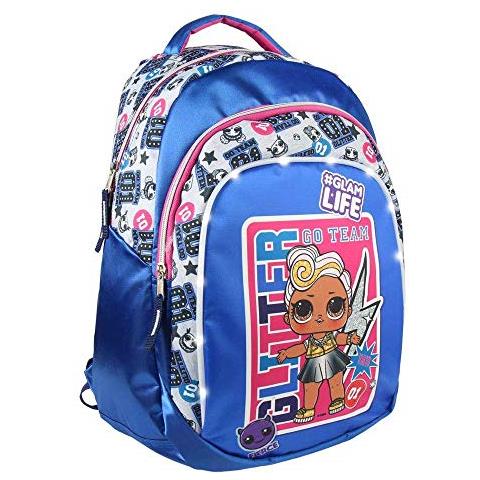 Luci Lol Casual Zaino Zaino, 47 Centimetri, Blu (blu) - Foto 1