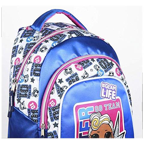 Luci Lol Casual Zaino Zaino, 47 Centimetri, Blu (blu) - Foto 4