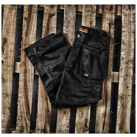 Worker Inoltre Gamba Dei Pantaloni Nero 28r (dimensioni Del Produttore 36) - Foto 4