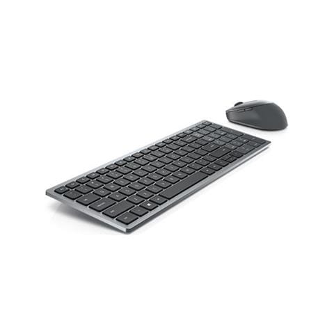 Tastiera E Mouse Km7120w Wireless, 2,4 Ghz, Bluetooth 5.0, Layout a Tastiera Russo, Grigio Titanio - Foto 3