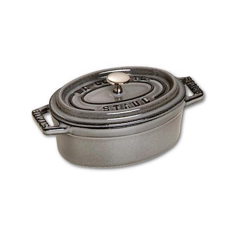 Cocotte in Ghisa con Coperchio Diametro 11 cm Colore Grigio - Linea La Cocotte - Foto 1