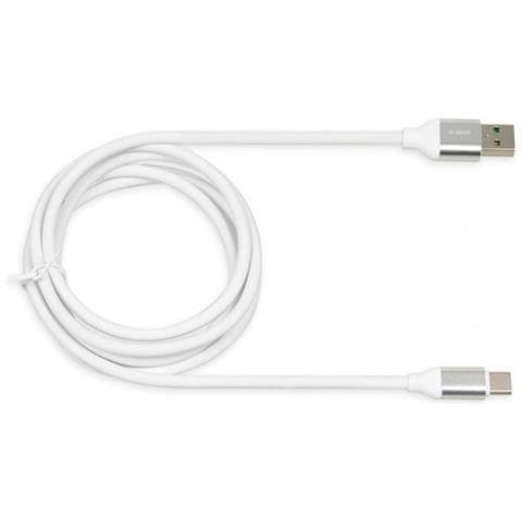 Ikumtcwqc Cavo Usb 1,5 M Usb 2.0 Usb A Usb C Bianco - Foto 1
