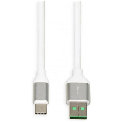 Ikumtcwqc Cavo Usb 1,5 M Usb 2.0 Usb A Usb C Bianco - Foto 2