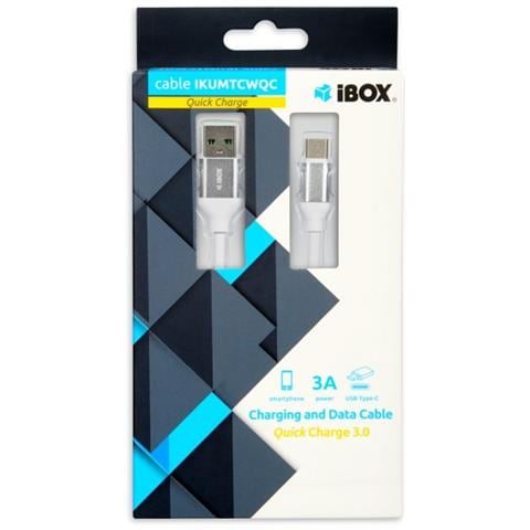 Ikumtcwqc Cavo Usb 1,5 M Usb 2.0 Usb A Usb C Bianco - Foto 3