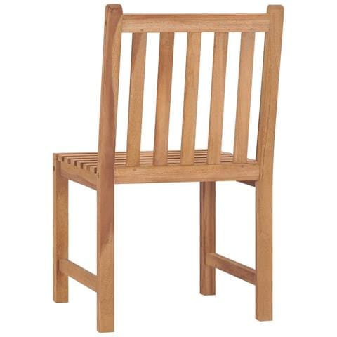 Set Da Pranzo Per Esterni 7 Pz In Legno Massello Di Teak - Foto 2