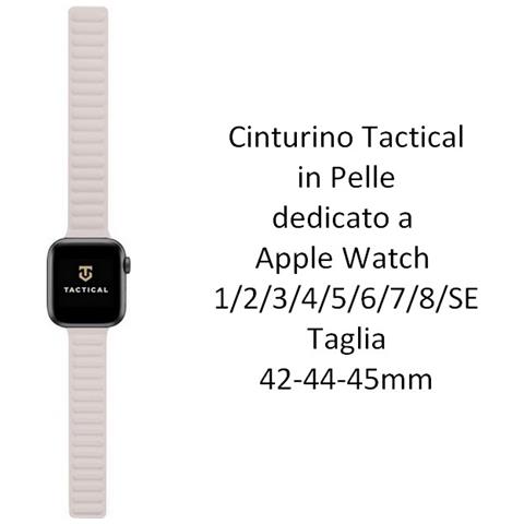 Cinturino 737 Originale Loop Leather Per Apple Watch 1-2-3-4-5-6-7-se 42 44 45mm Begie - Foto 2