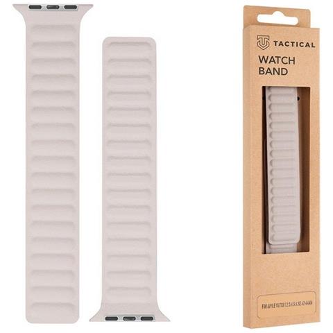 Cinturino 737 Originale Loop Leather Per Apple Watch 1-2-3-4-5-6-7-se 42 44 45mm Begie - Foto 1