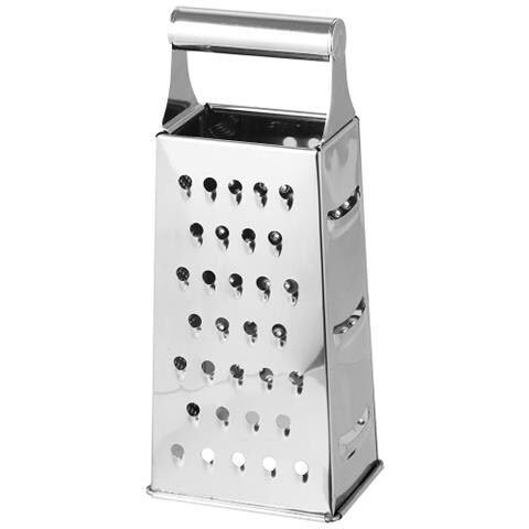 Grattugia 4 Lati Acciaio Inox 20 Cm - Foto 1