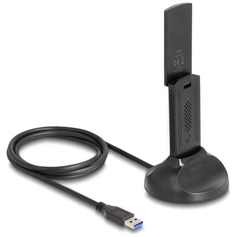 Adattatore USB WLAN Wi-Fi 6 Dual Band AX1800 (1201 + 574 Mbps) - Foto 1