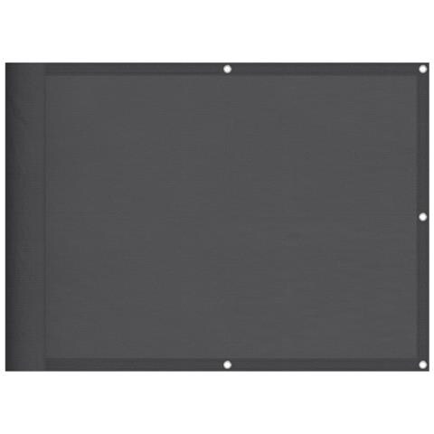 Paravento Da Balcone Antracite 75x1000cm 100% Poliestere Oxford - Foto 2