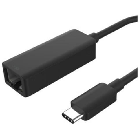 7001333 Adattatore Per Inversione Del Genere Dei Cavi Usb-c Rj45 Nero - Foto 1