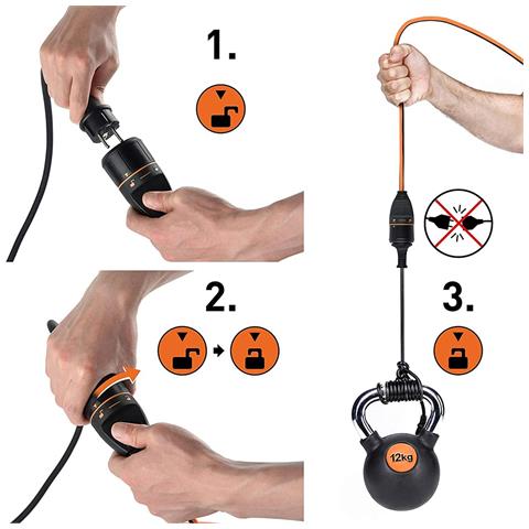 Prolunga Lineare Con Meccanismo Blocco 'electraloc Mt. 10 - Art. 01730 - Foto 2