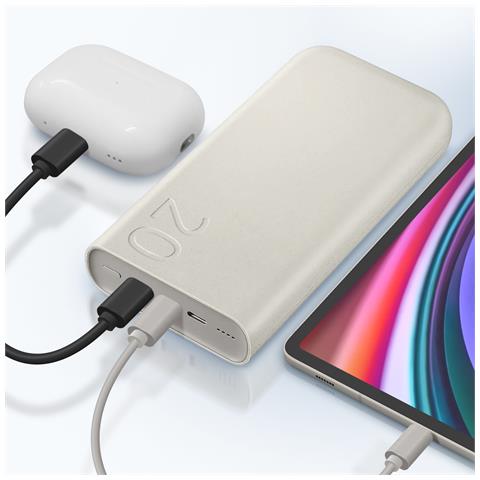 Batteria Portatile EB-P4520XUEGEU 20000 mAh USB Tipo C Colore Beige - Foto 2