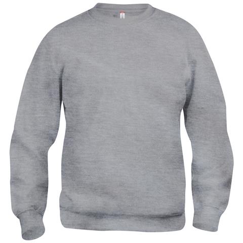 Basic Roundneck Grigio Melange S - Foto 1
