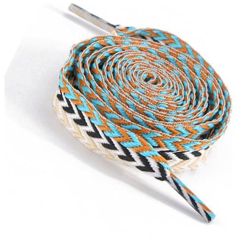 Lacci Piatti, Stile Versatile - 2 Paia Multicolor - Foto 2