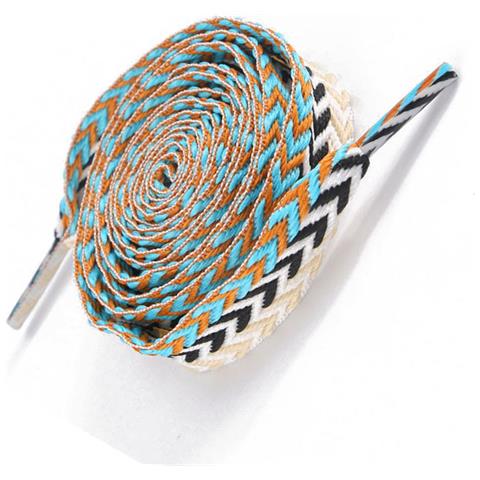 Lacci Piatti, Stile Versatile - 2 Paia Multicolor - Foto 3