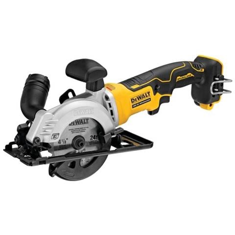 DCS691N-XJ sega circolare portatile 11,5 cm Nero, Giallo 4500 Giri /min 800 W - Foto 12