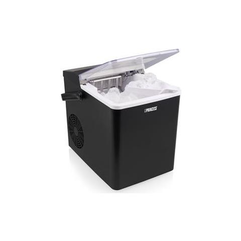 Macchina per Ghiaccio Portatile 283098 Capacità di Congelamento 12 kg / 24h Serbatoio 1,75 L Potenza 150 W Colore Nero - Foto 2