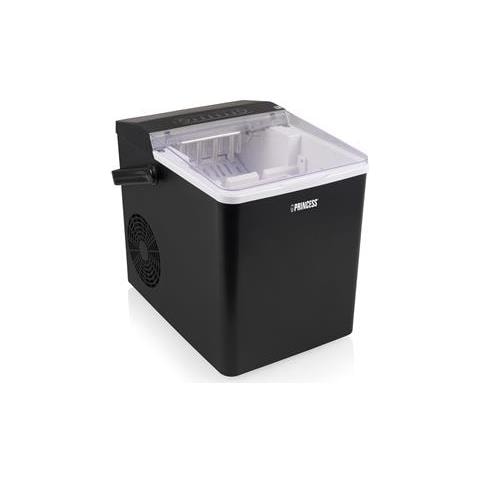 Macchina per Ghiaccio Portatile 283098 Capacità di Congelamento 12 kg / 24h Serbatoio 1,75 L Potenza 150 W Colore Nero - Foto 1