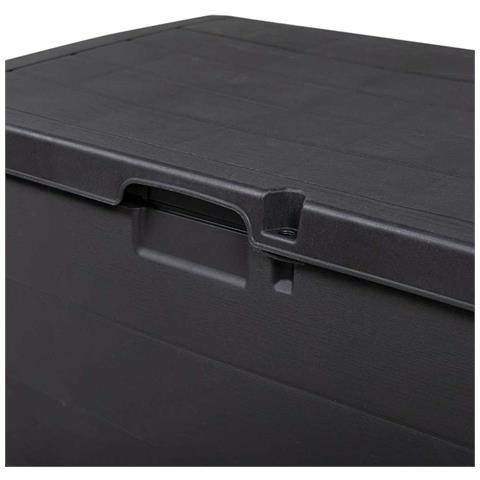 Baulo di Stoccaggio per Giardino - Antracite, 77.5 x 54.5 x 53 cm, Plastica, 170 L - Foto 9