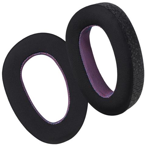 Cuscinetti Di Ricambio Compatibili Con Cuffie Epos H3 & H3pro Hybrid - Cuscinetti Auricolari Ice-feeling (nero Viola) - Foto 2