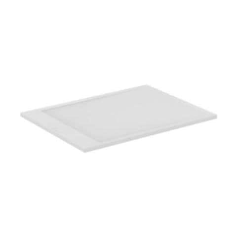 Piatto Doccia Effetto Pietra Ultra Flat I.life Quadrato Bianco - Foto 1