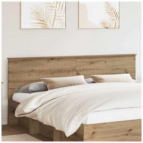 Testiera Rovere artigianale 200 cm Legno multistrato - Foto 2