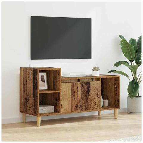 Mobile TV Legno vecchio 100 x 35 x 55 cm Legno multistrato - Foto 2