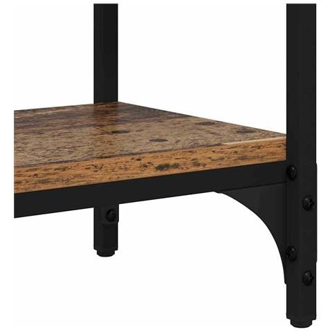 Tavolo consolle con cassetto Legno vecchio 100 x 39 x 78,5 cm - Foto 9