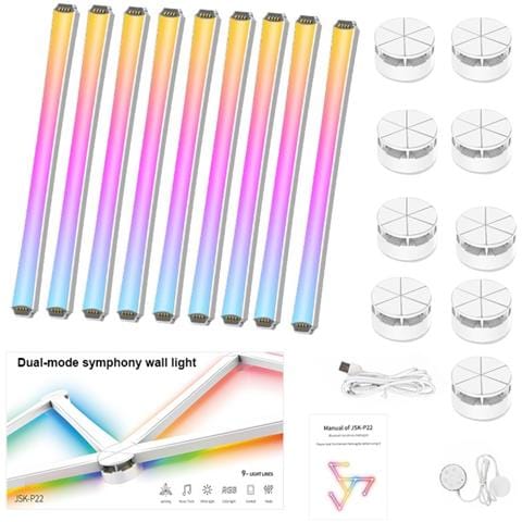 Strisce Led Bluetooth - Illuminazione Ambientale Smart Con Controllo App E Giunzione Fai-da-te White - Foto 1