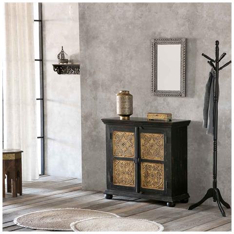 Mensola In Legno Marrone 60x15x13h Cm - Foto 2