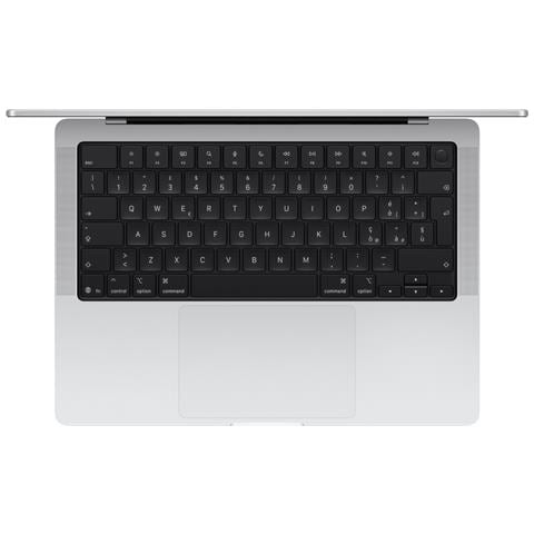 MacBook Pro 14"" Chip M5 10-core CPU 10-core GPU, 16GB, 512GB SSD Argento Layout QWERTZ - Foto 2