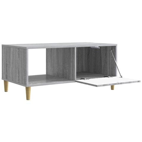 Tavolino da salotto Sonoma grigio 90 x 50 x 40 cm - Foto 2