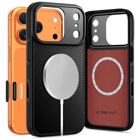 Custodia Iphone 17 Pro In Kevlar Aramid Magsafe - Foto 2