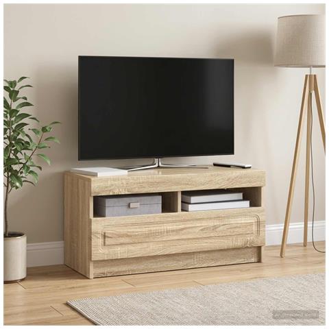 Mobile TV LED Rovere Sonoma Legno ingegnerizzato - Foto 2