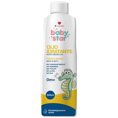 Babystar Olio per il Corpo e per il Bagno 300 ml - Foto 1