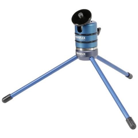 Micro Treppiede Completo con Testa a Sfera Altezza Max 12.7 cm Nero MICROSTATIV-EU - Foto 1