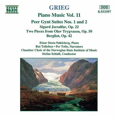 Grieg Edvard - Opere X Pf Vol. 11 (integrale) : Per Gynt (suite N. 1 Op. 46 E N. 2 Op. 55) , Sigurt Jo - Foto 1