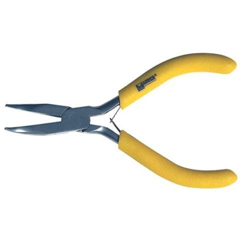 Pinza Mini Becchi Piatti 1/2 tondi curvi 125 mm Plus - Foto 1