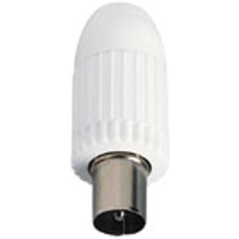 01644 - Connettore Tv-rd-sat Maschio Ass. Bianco - Foto 1