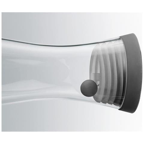 Caraffa Basic Con Tappo Nero Closeup Con Meccanismo A Ribaltamento E Filtro Integrato - 06-1770-6040 - Foto 11